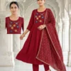 Buy Dnp Tanushka Roman Silk Kurti Pant With Dupatta Wholesale 2026