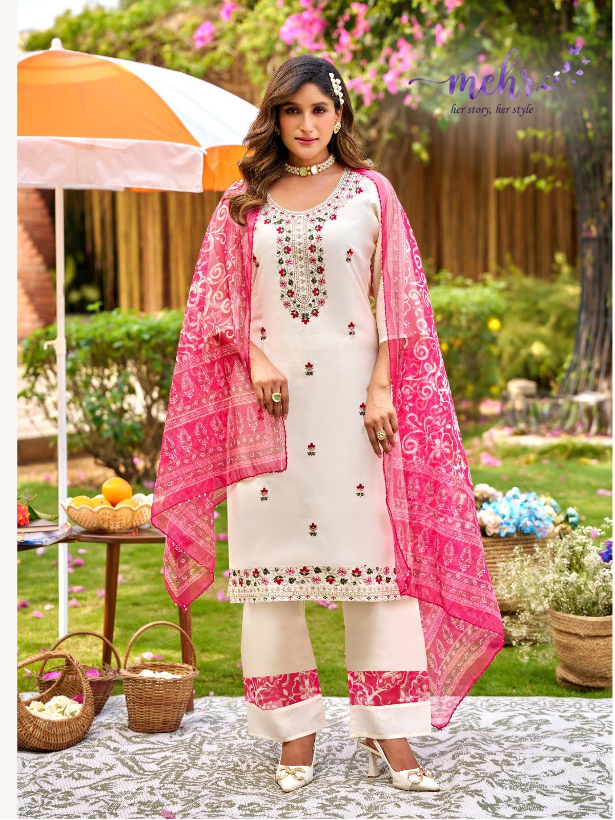 Buy Dnp Alexa Vol 3 Roman Silk Kurti Pant With Dupatta Set Wholesale 2026