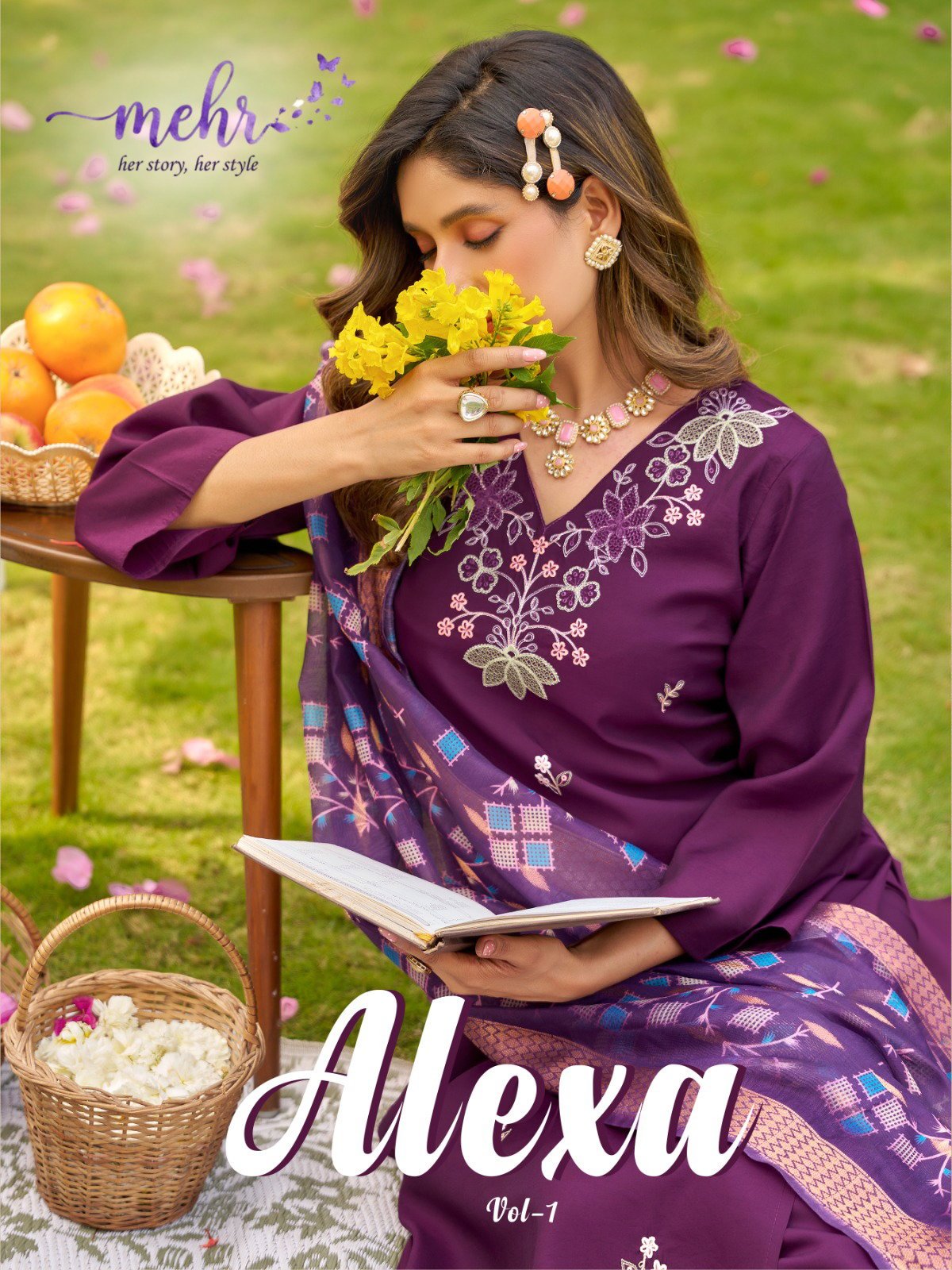 Buy Dnp Alexa Vol 3 Roman Silk Kurti Pant With Dupatta Set Wholesale 2026