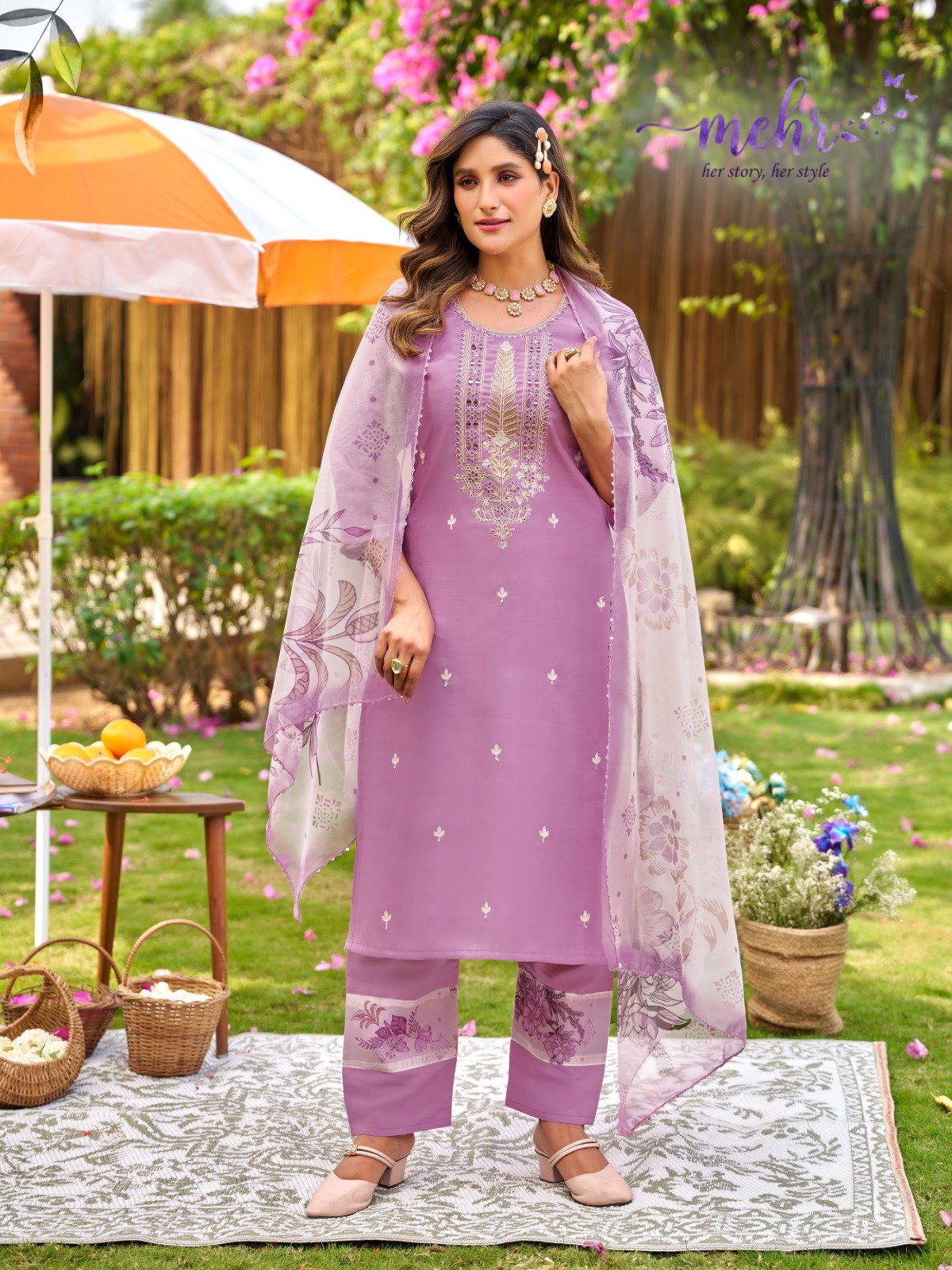 Buy Dnp Alexa Vol 3 Roman Silk Kurti Pant With Dupatta Set Wholesale 2026