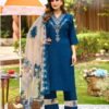 Buy Dnp Alexa Vol 3 Roman Silk Kurti Pant With Dupatta Set Wholesale 2026