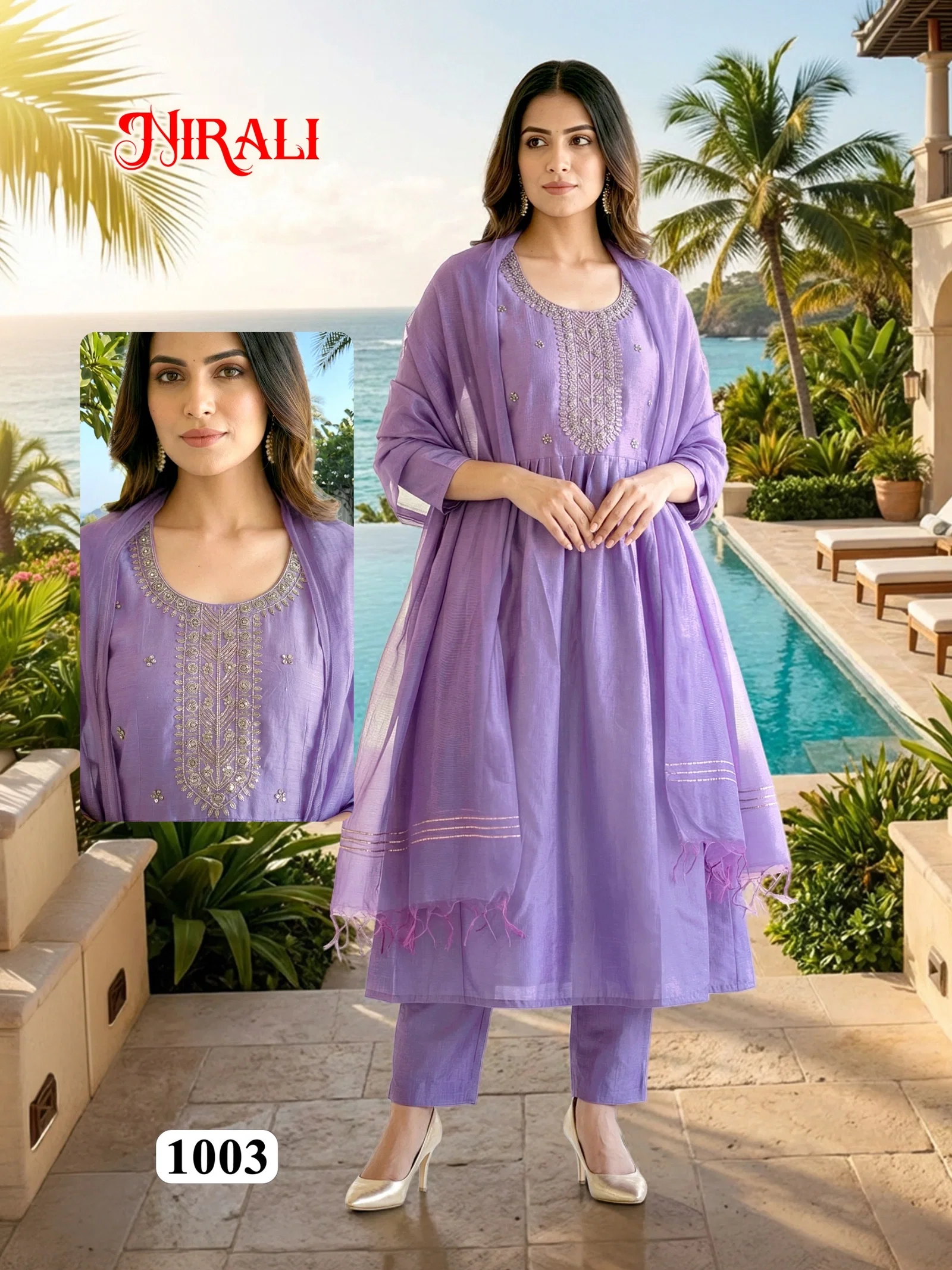 Buy Dnp Nirali Vatican Top Bottom With Dupatta Wholesale 2026