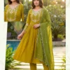 Latest Dnp Karina Vertican Kurti Pant And Dupatta Wholesale 2026