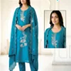 Buy Dnp Aarya Vol 1 Gadwal Silk Kurti Pant With Dupatta Wholesale 2026