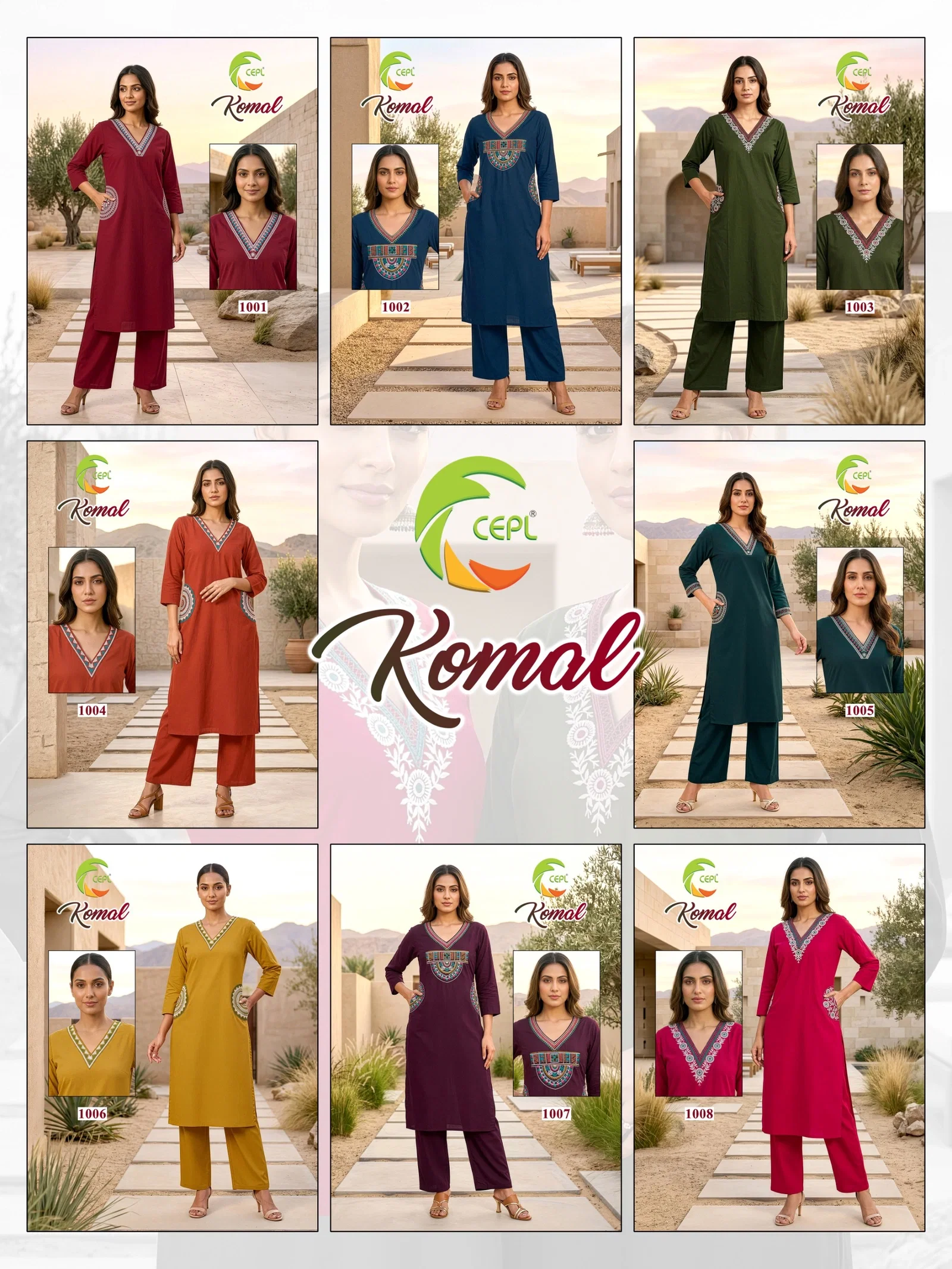 Stylish Dnp Komal Dhaboo Cotton Kurti With Plazzo Set Wholesale 2026