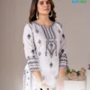 Blue Hills Nagma Rayon With Thread Embroidery Kurti With Dupatta Wholesale