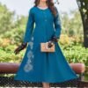 Launching Dnp Kalpi Bombay Fabric Long Kurti Wholesale 2026