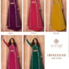 Stylish Sayuri Impression New Color Chinon Silk Designer Salwar Suit Collection Wholesale 2026