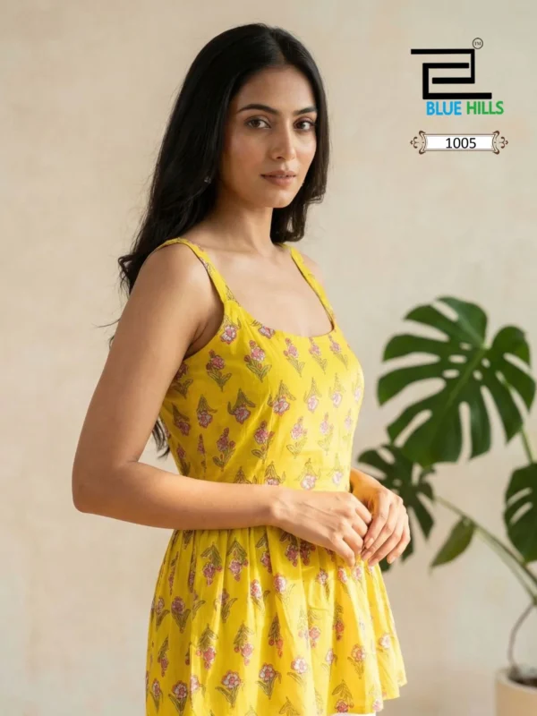 Launching Blue Hills Princess Vol 5 Pure Cotton Printed Short Top Collection Wholesale 2026