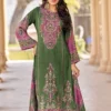Shree Kt 318 B And C Viscose Maslin Digital Printed Salwar Kameez Collection Wholesale