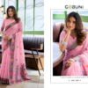 Stylish Gobuni Suman Linen Jacquard Handloom Saree Collection Wholesale 2026