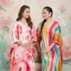 Hkf Everbloom Kaftan Vol 7 Soft Satin Printed Fancy Kaftan Collection Wholesale