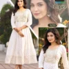 Buy Blue Hills Lopez Rayon Embroidery Anarkali Concept Kurti Collection Wholesale 2026