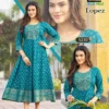 Buy Blue Hills Lopez Rayon Embroidery Anarkali Concept Kurti Collection Wholesale 2026