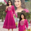 Buy Blue Hills Lopez Rayon Embroidery Anarkali Concept Kurti Collection Wholesale 2026