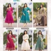 Buy Blue Hills Lopez Rayon Embroidery Anarkali Concept Kurti Collection Wholesale 2026