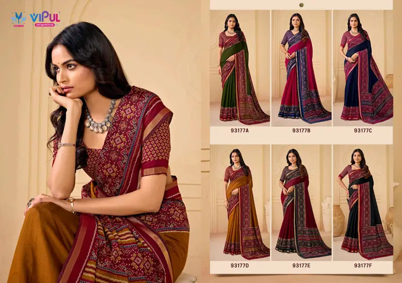 Beautiful Vipul Monalisa Vol 4 Mal Cotton Printed Saree Collection Wholesale 2026