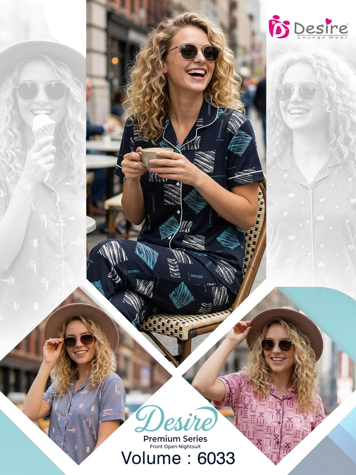 Dnp Desire Premium Series Front Open N.S. NightSuits Wholesale