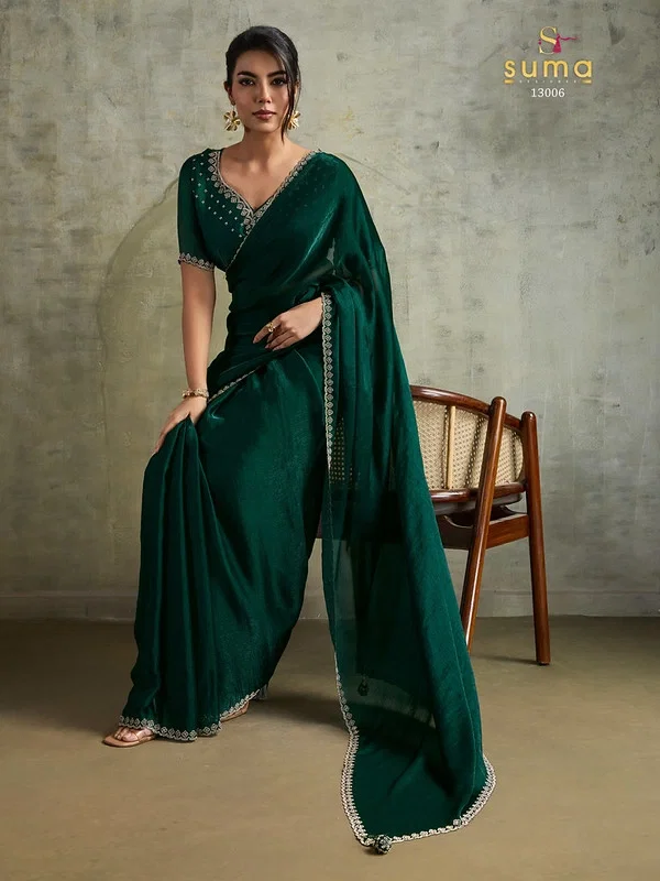 Launching Suma Fendy Chiffon Blooming Saree collection Wholesale 2026