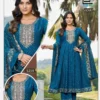 Launching Blue Hills Sanju Rayon Foil Printed Kurti With Bottom Dupatta Wholesale 2026