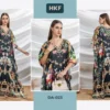 Beautiful Hkf Dua Kaftan Vol 4 Soft Satin Printed Fancy Kaftan Collection Wholesale 2026