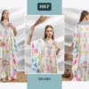 Beautiful Hkf Dua Kaftan Vol 4 Soft Satin Printed Fancy Kaftan Collection Wholesale 2026