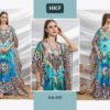 Beautiful Hkf Dua Kaftan Vol 3 Soft Satin Printed Fancy Kaftan Collection Wholesale 2026