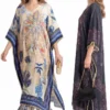 Jelite Kaftan Co Ord Set Value Addition Vol 6 Poly Feather Silk Kaftan Collection Wholesale