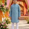 Stylish lekha LI Ethnicity Kids Edition Soft Cotton Printed Kurta Pajama Wholesale 2026