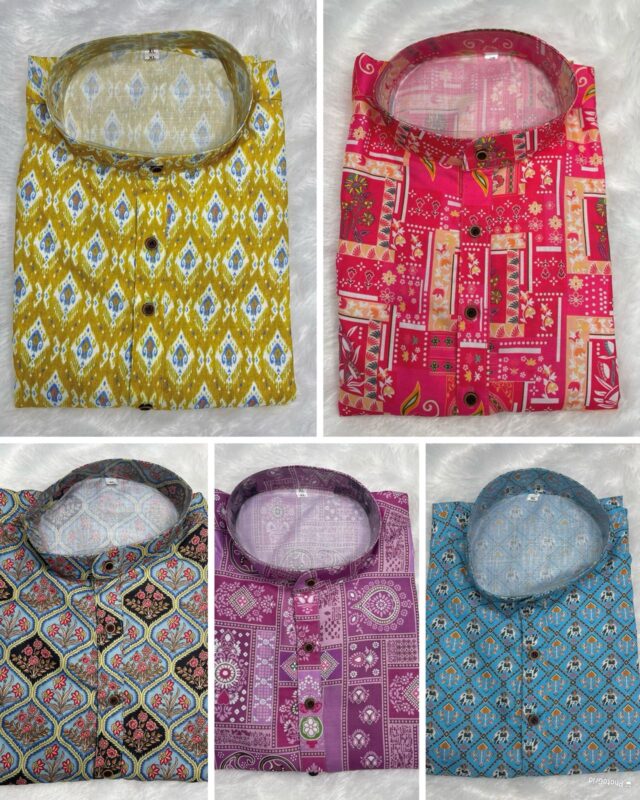 Stylish lekha LI Ethnicity Kids Edition Soft Cotton Printed Kurta Pajama Wholesale 2026