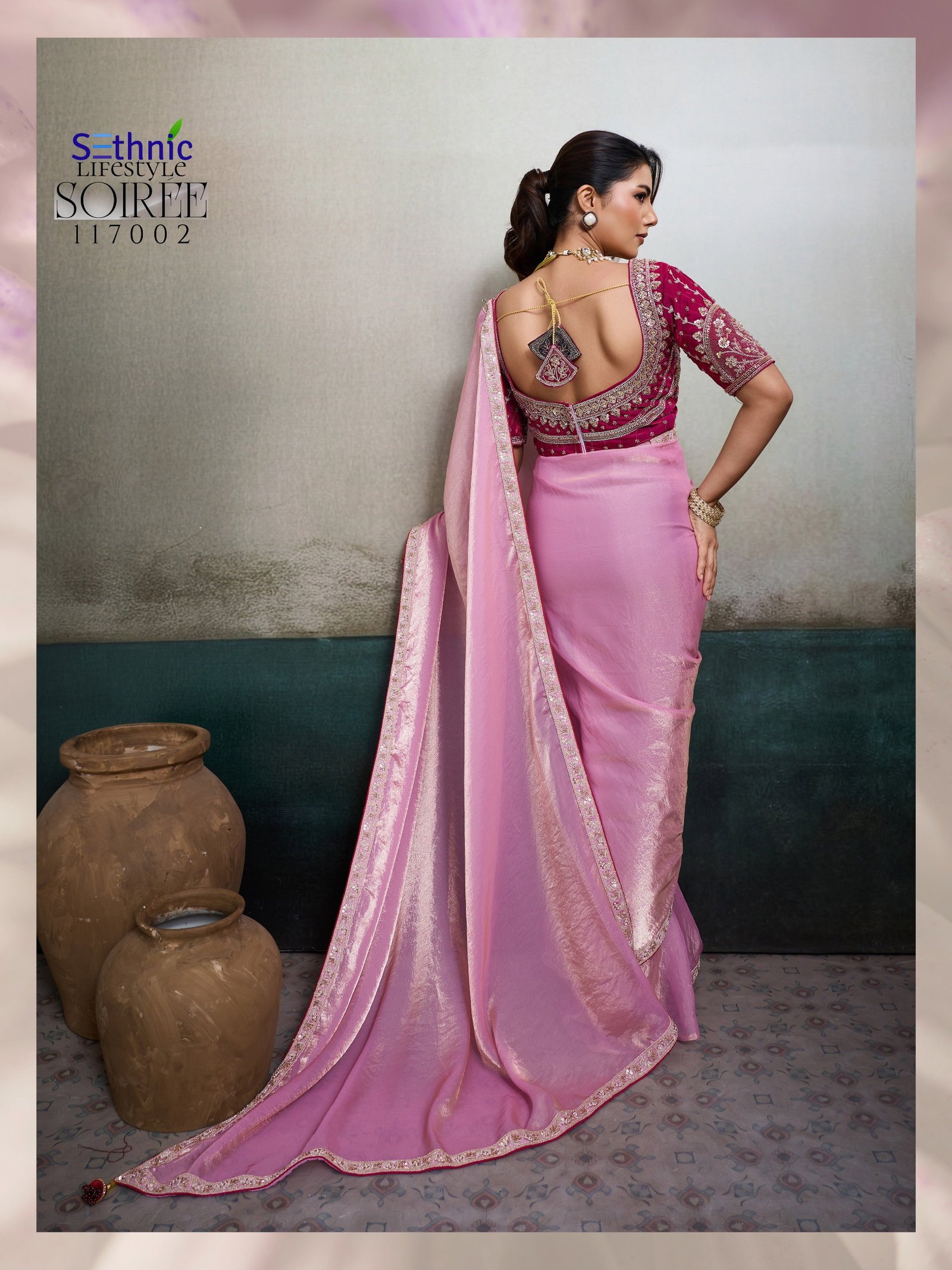 Latest Sethnic Soiree The Evening Affair Velvet Satin Designer Saree Collection Wholesale 2026