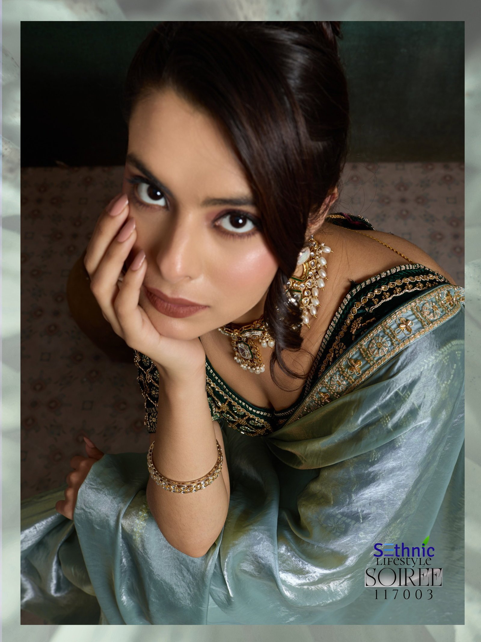 Latest Sethnic Soiree The Evening Affair Velvet Satin Designer Saree Collection Wholesale 2026