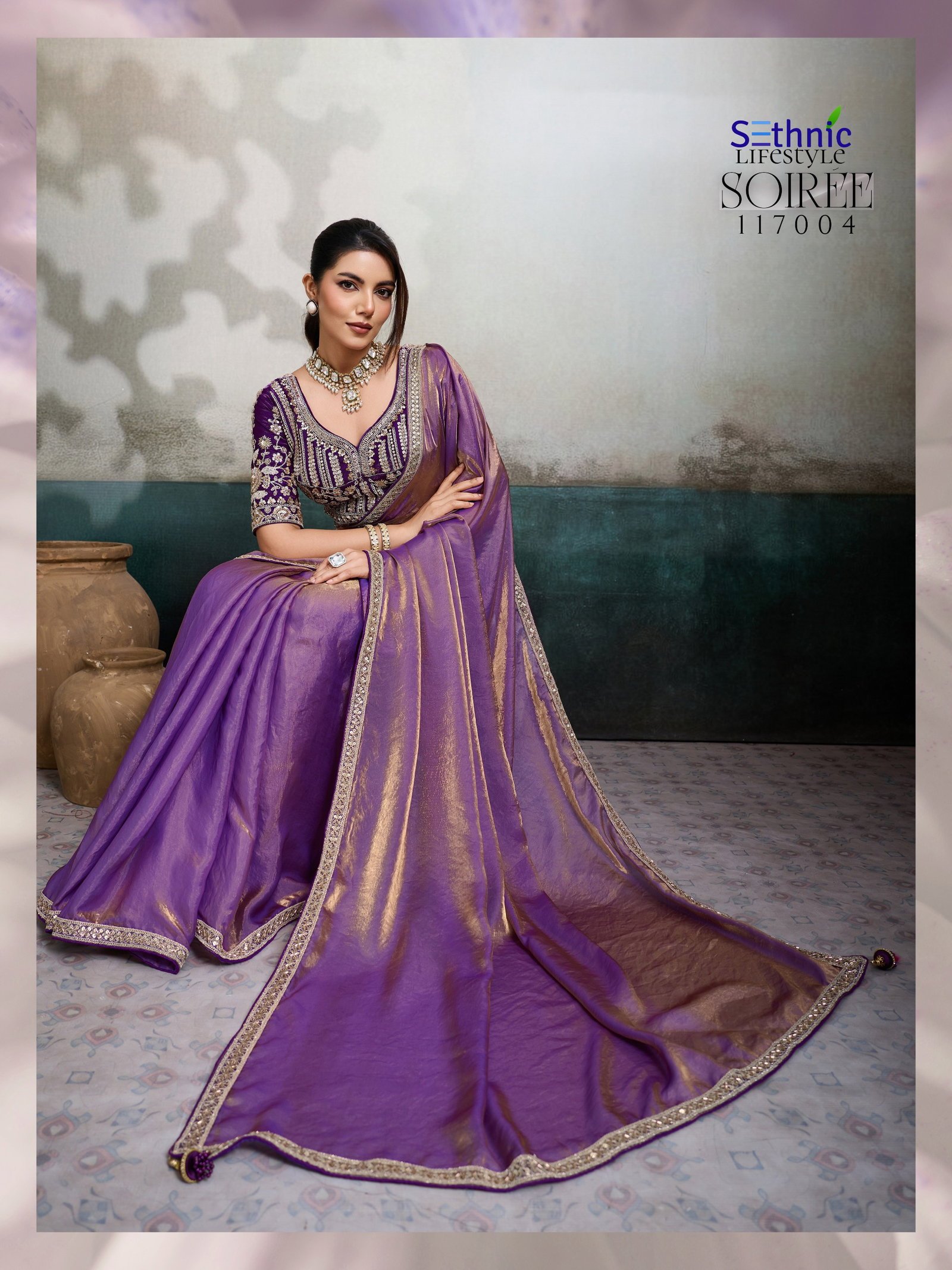 Latest Sethnic Soiree The Evening Affair Velvet Satin Designer Saree Collection Wholesale 2026