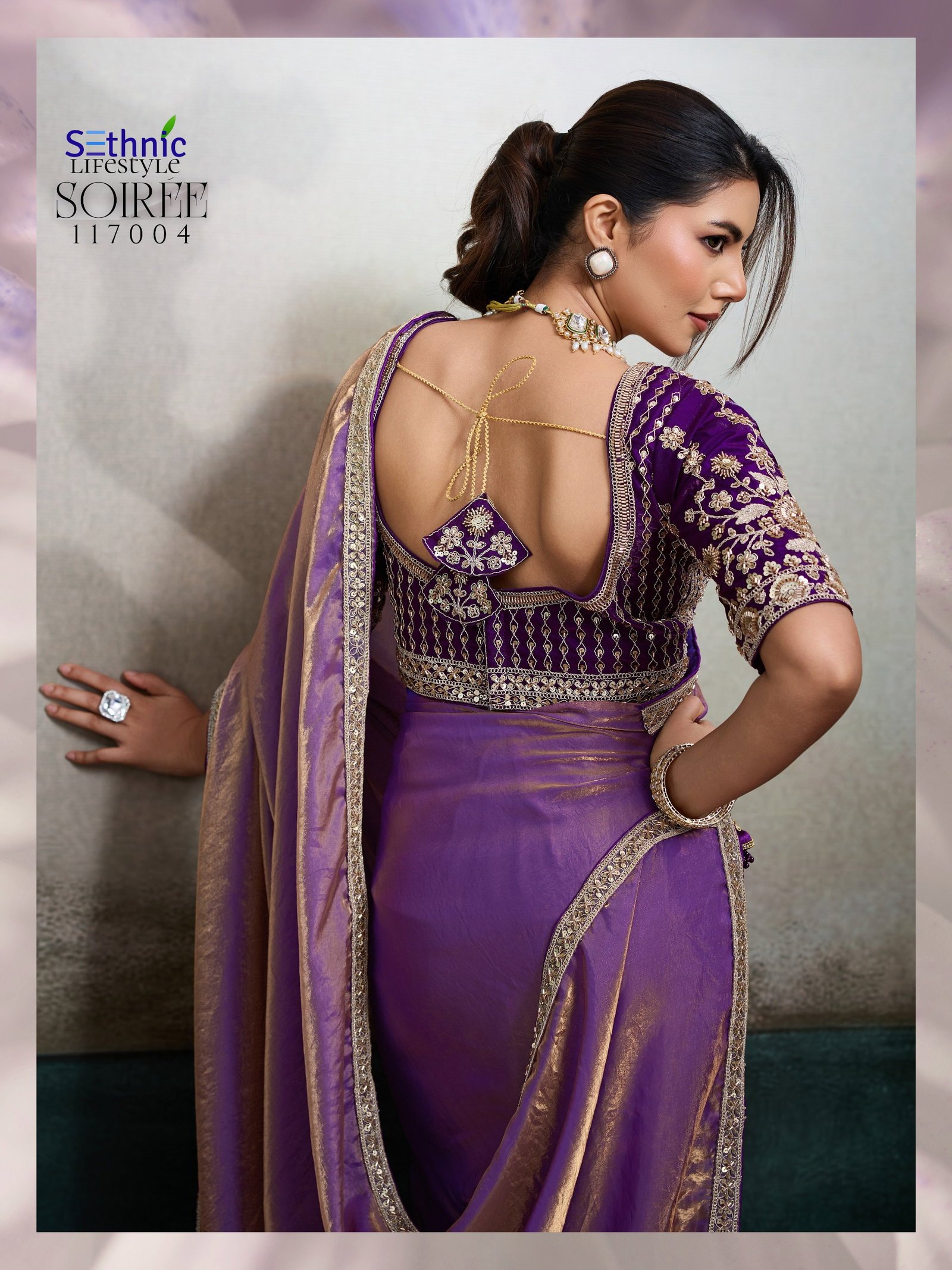 Latest Sethnic Soiree The Evening Affair Velvet Satin Designer Saree Collection Wholesale 2026
