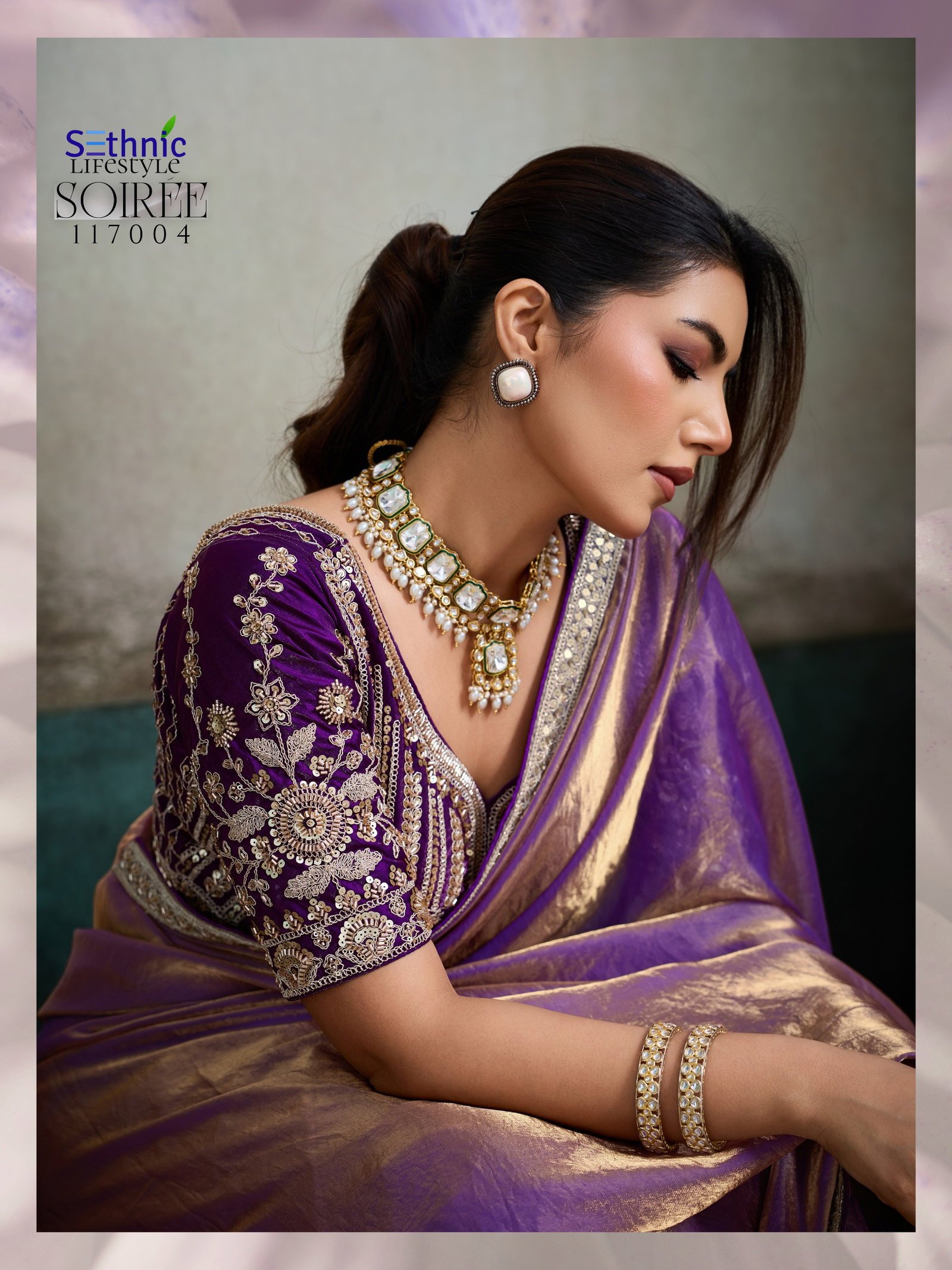 Latest Sethnic Soiree The Evening Affair Velvet Satin Designer Saree Collection Wholesale 2026