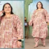Latest Moksh Plus Size Prisha Vol 1 Rayon Slub Printed Kurti With Bottom Wholesale 2026