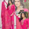 Latest Blue Hills Magical Rayon Thread Worked Kurti With Bottom Dupatta Wholesale 2026