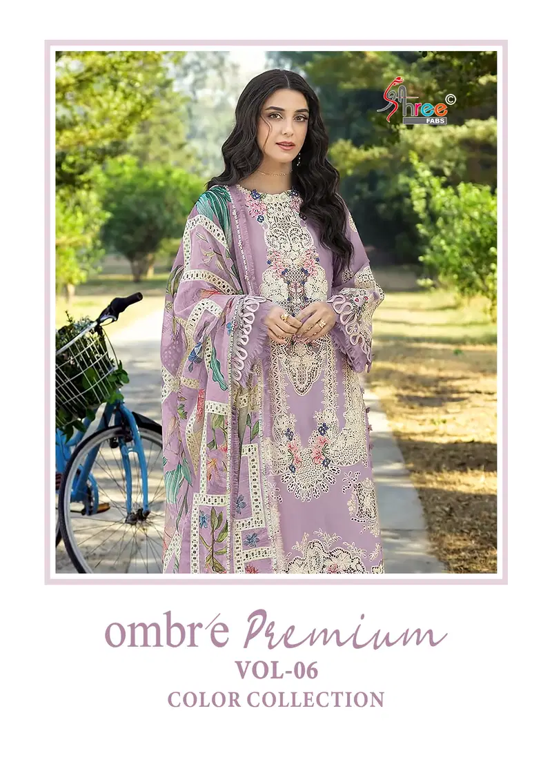 Shree Ombre Premium Vol 6 Color Collection Kota Doriya Dupatta Pakistani Salwar Kameez Wholesale