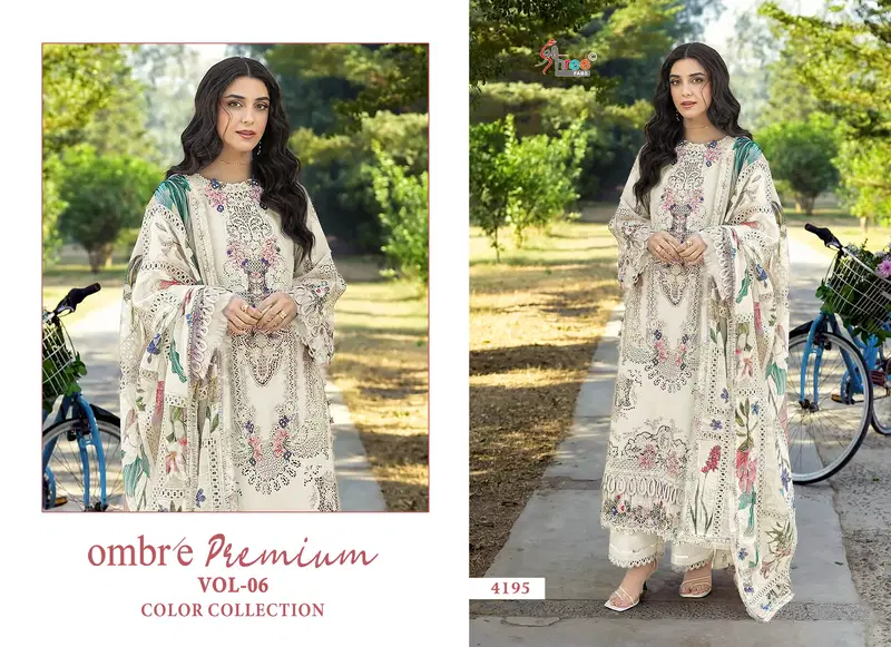 Latest Shree Ombre Premium Vol 6 Color Collection Kota Doriya Dupatta Pakistani Salwar Kameez Wholesale 2026