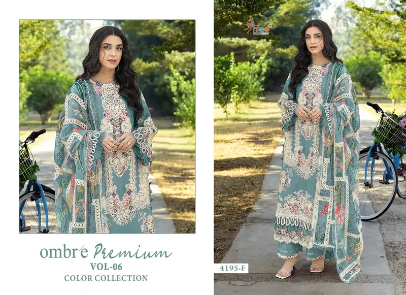 Latest Shree Ombre Premium Vol 6 Color Collection Kota Doriya Dupatta Pakistani Salwar Kameez Wholesale 2026