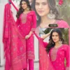 Beautiful Blue Hills Magical Plus Size Rayon Thread Worked Kurti With Bottom Dupatta Wholesale 2026