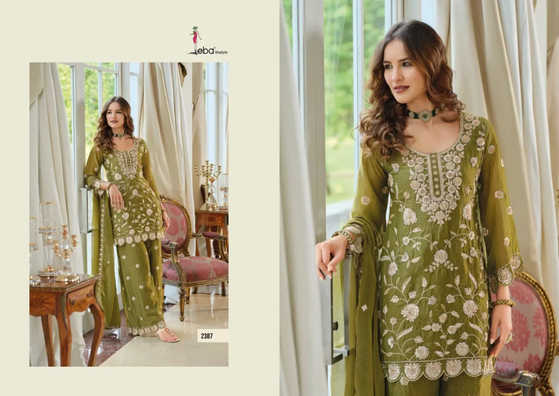 Launching Eba Meharoon Nc Moss With Beats Work Top Bottom And Dupatta Collection Wholesale 2026