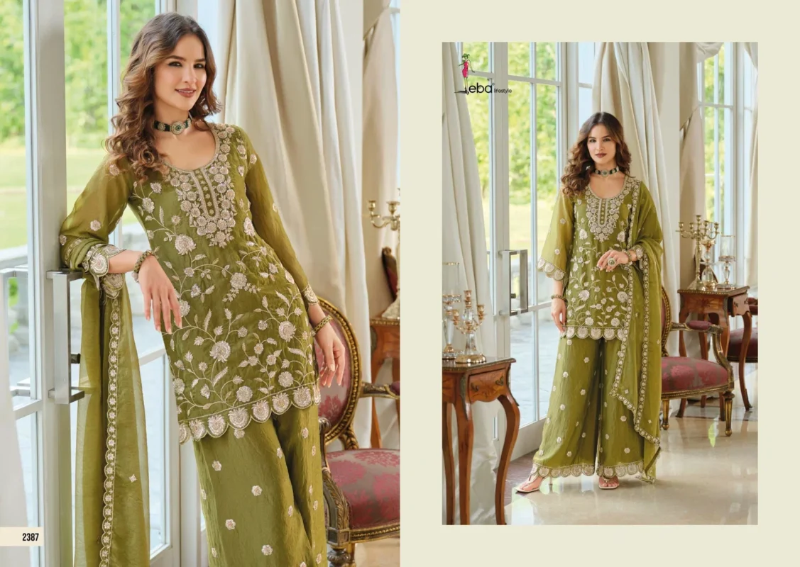 Launching Eba Meharoon Nc Moss With Beats Work Top Bottom And Dupatta Collection Wholesale 2026