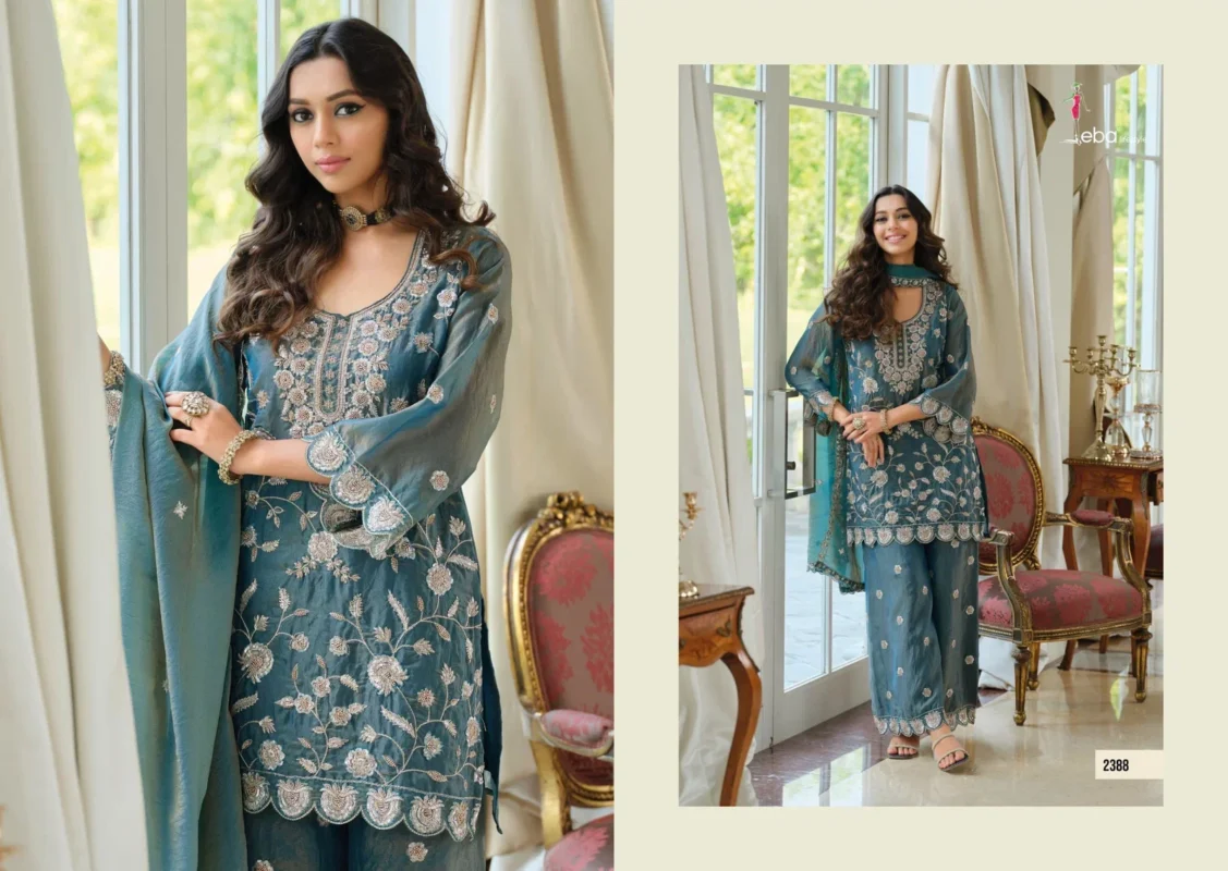 Launching Eba Meharoon Nc Moss With Beats Work Top Bottom And Dupatta Collection Wholesale 2026