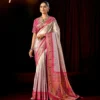 Buy Lt Mango Vol 5 Top Dyed Weaving With Embroidered Saree Collection Wholesale 2026