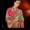 Buy Lt Mango Vol 5 Top Dyed Weaving With Embroidered Saree Collection Wholesale 2026
