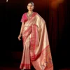 Buy Lt Mango Vol 5 Top Dyed Weaving With Embroidered Saree Collection Wholesale 2026