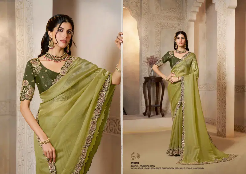 Beautiful Mahotsav Mohmanthan 25800 Riwahyat Designer Saree Collection Wholesale 2026
