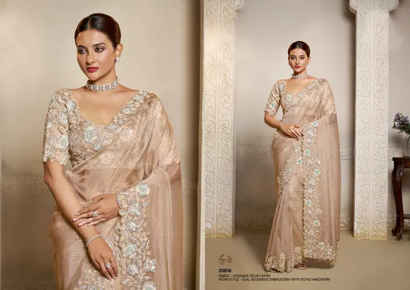 Beautiful Mahotsav Mohmanthan 25800 Riwahyat Designer Saree Collection Wholesale 2026