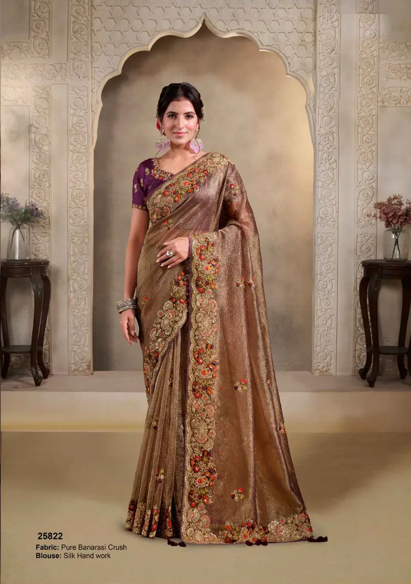Beautiful Mahotsav Mohmanthan 25800 Riwahyat Designer Saree Collection Wholesale 2026